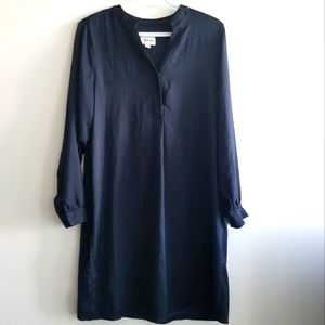 Frank & Oak Navy Blue Dress